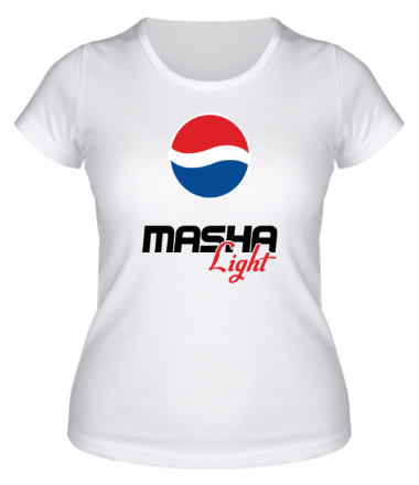 Женская футболка Маша Лайт