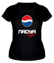 Женская футболка Надя Лайт фото