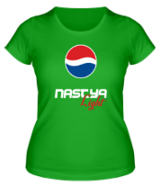Женская футболка Настя Лайт фото