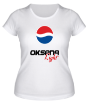 Женская футболка Оксана Лайт фото