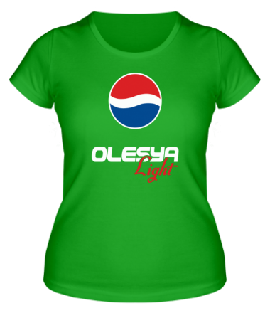 Женская футболка Олеся Лайт