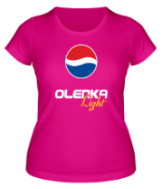 Женская футболка Оля Лайт фото