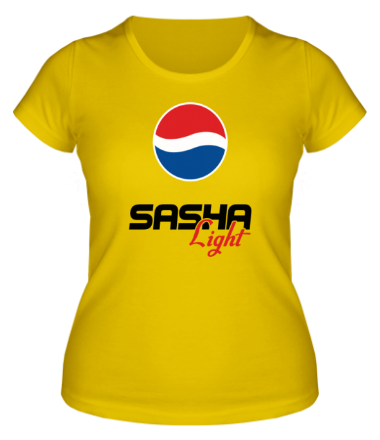 Женская футболка Саша Лайт