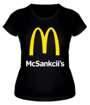Женская футболка Мак Санкции