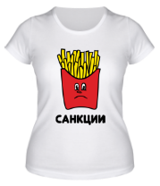 Женская футболка Картофельные санкции фото