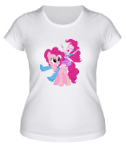 Женская футболка Pinkie Pie and Pinkie Pie