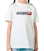 Детская футболка Mass Effect 3 Logo фото