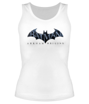 Женская майка борцовка Batman: Arkham Origins Logo фото