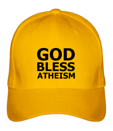 Бейсболка God bless atheism