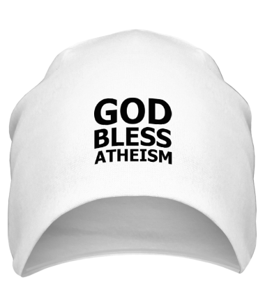 Шапка God bless atheism