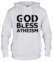 Толстовка худи God bless atheism фото