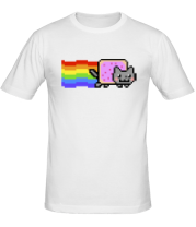 Мужская футболка Nyan Cat фото