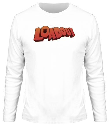 Мужская футболка длинный рукав Loadout logo