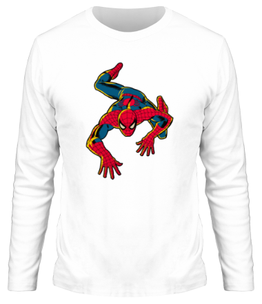 Мужская футболка длинный рукав Spider-Man