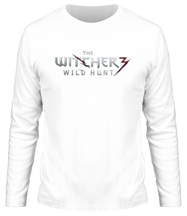 Мужская футболка длинный рукав The Witcher 3: Wild Hunt