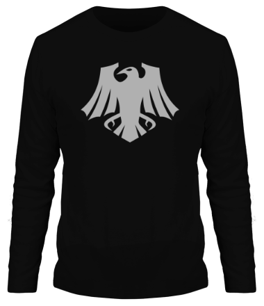 Мужская футболка длинный рукав Гвардия Ворона (Raven Guard)