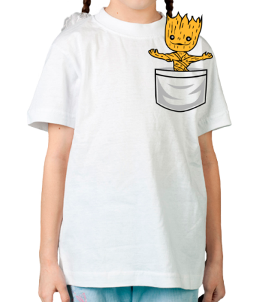Детская футболка Грот в кармане