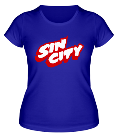 Женская футболка Sin City