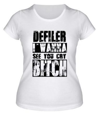 Женская футболка Defiler