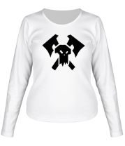 Женская футболка длинный рукав Орки (Orks) фото
