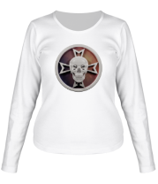 Женская футболка длинный рукав Чёрные Храмовники (Black Templars) фото