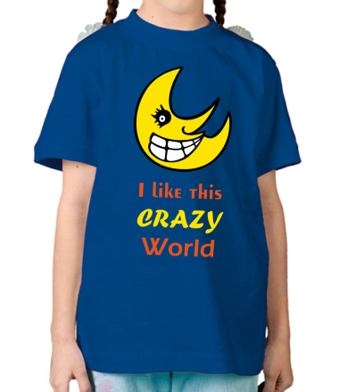Детская футболка Crazy World