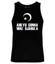 Мужская майка  Ahlyu Sunna Wal' Djama'a (свет) фото