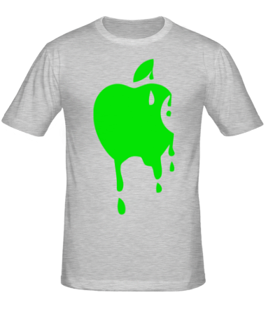 Мужская футболка Кислотное яблоко