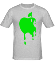 Мужская футболка Кислотное яблоко фото