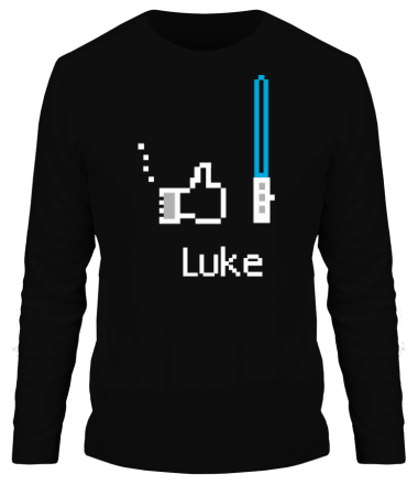 Мужская футболка длинный рукав Luke 