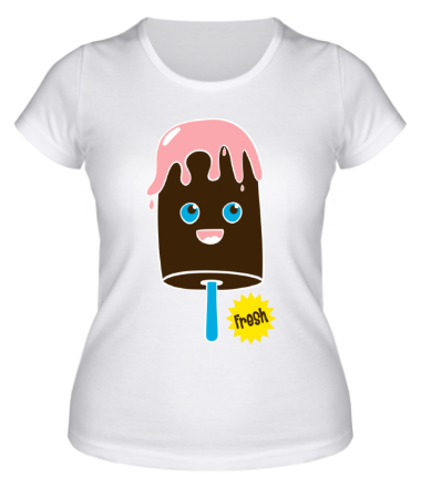 Женская футболка Fresh ice cream