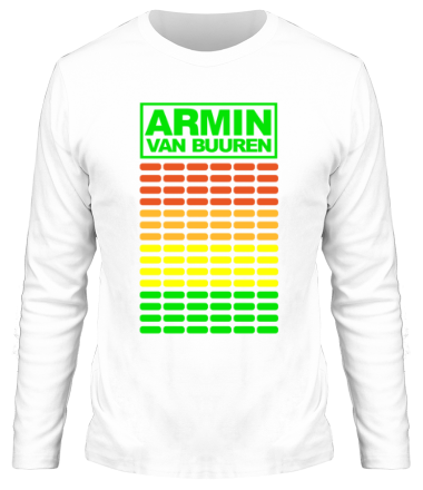 Мужская футболка длинный рукав Armin van buuren