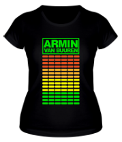 Женская футболка Armin van buuren фото