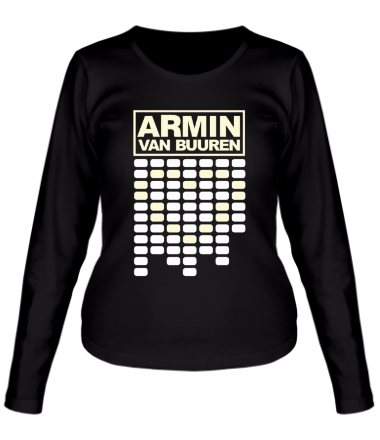 Женская футболка длинный рукав Armin van buuren