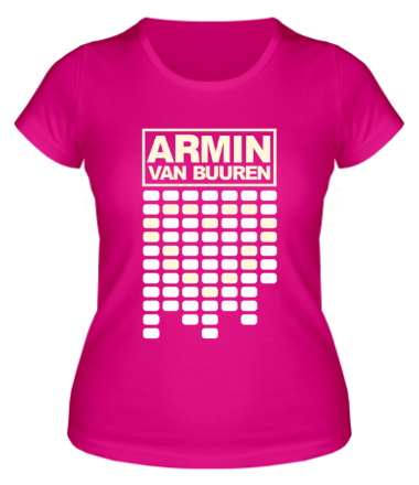 Женская футболка Armin van buuren
