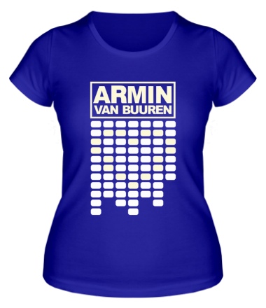Женская футболка Armin van buuren