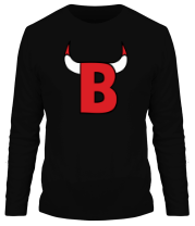 Мужская футболка длинный рукав B-Bulls фото