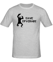 Мужская футболка Save Spycrabs фото