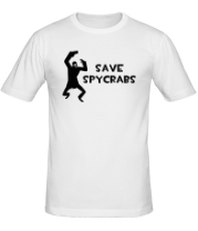 Мужская футболка Save Spycrabs фото