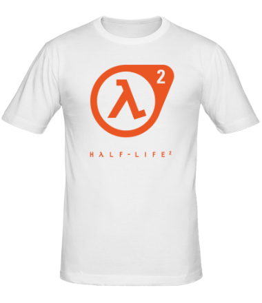 Мужская футболка Half-Life 2 logo