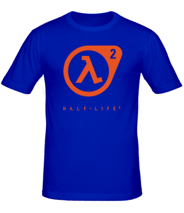 Мужская футболка Half-Life 2 logo