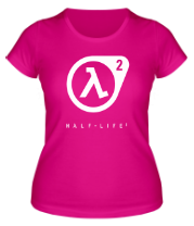 Женская футболка Half-Life 2 logo фото
