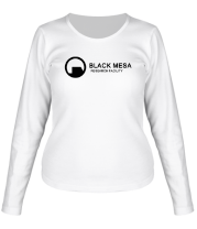Женская футболка длинный рукав Black Mesa фото