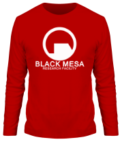 Мужская футболка длинный рукав Black Mesa фото