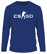 Мужская футболка длинный рукав Counter-Strike: Global Offensive logo фото