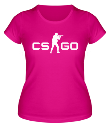 Женская футболка Counter-Strike: Global Offensive logo