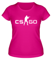 Женская футболка Counter-Strike: Global Offensive logo фото