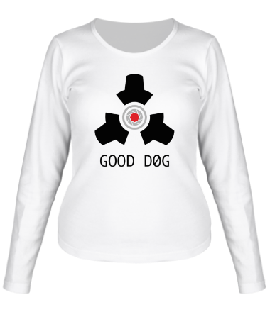 Женская футболка длинный рукав Good Dog | Half-Life 2