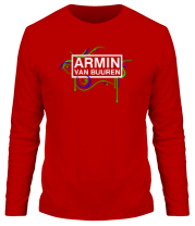 Мужская футболка длинный рукав Armin van buuren фото
