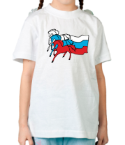 Детская футболка Сильная Россия фото